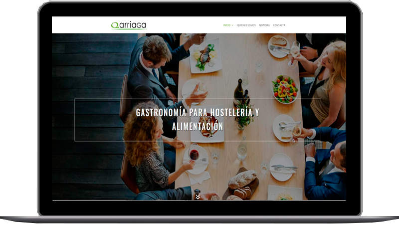 Diseño y desarrollo web, Exclusivas Arriaga