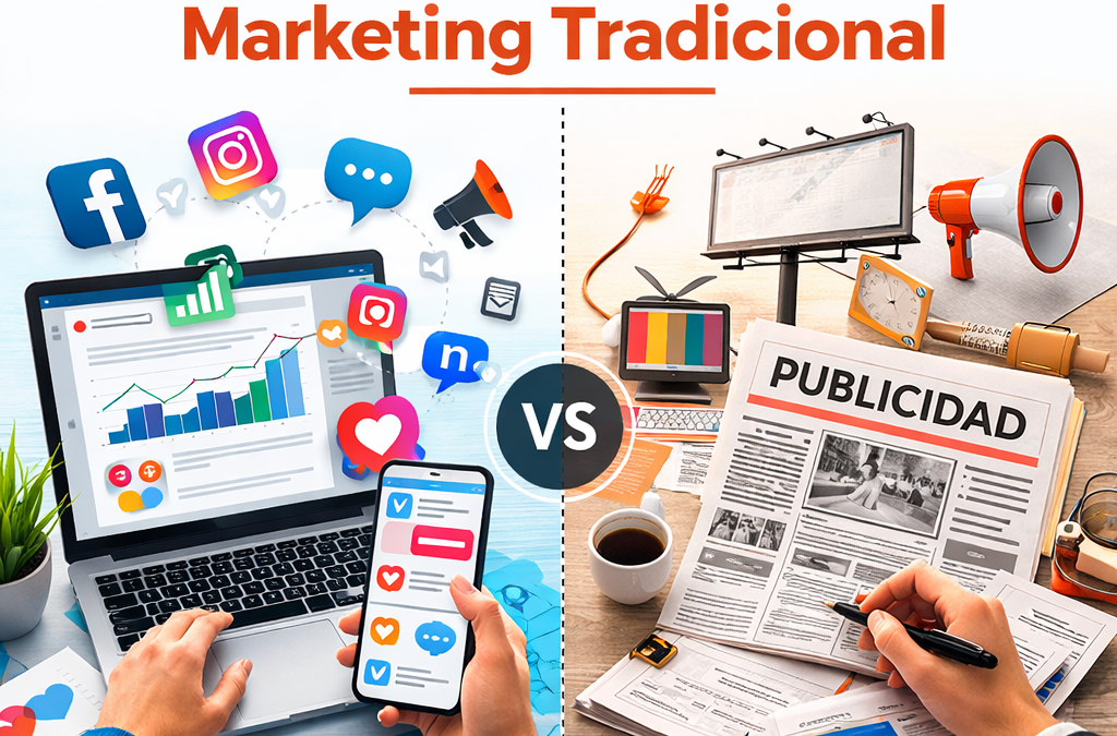 Diferencias entre Marketing Digital y Marketing Tradicional